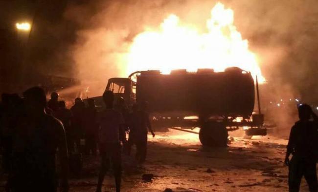 West Bengal: Oil tankers catch fire near Indian Oil Corporation's depot in Siliguri