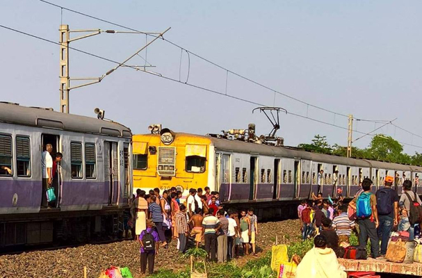 West Bengal: Two local trains collide near Panskura station, several hurt