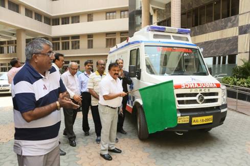 Airports Authority of India flags off Ambulance service in Arunachal Pradesh 