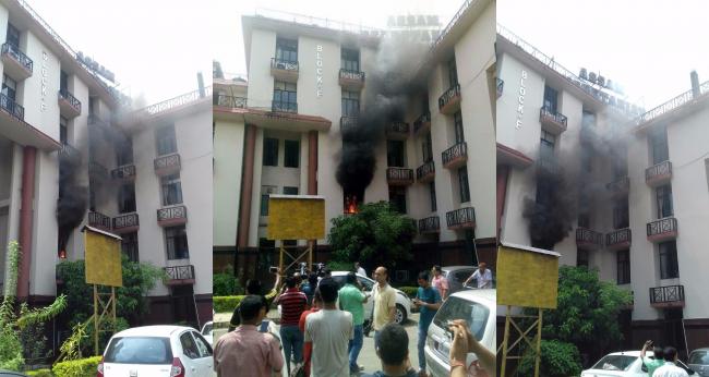 Major fire breaks out in Assam Secretariat 