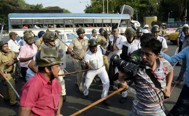 Journalists to hold protest march against Kolkata Police's brutal attack on media