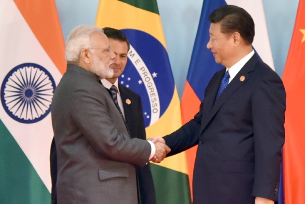 BRICS Summit: PM Modi meets Chinese President Xi Jinping