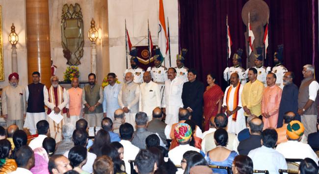 Cabinet reshuffle: Nine new faces inducted, four ministers promoted