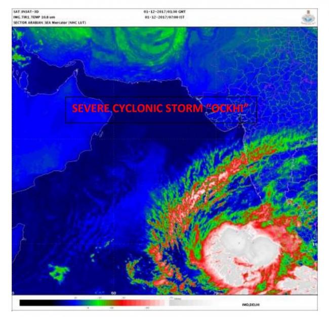 Cyclone Ockhi leaves 13 killed in Tamil Nadu and Kerala