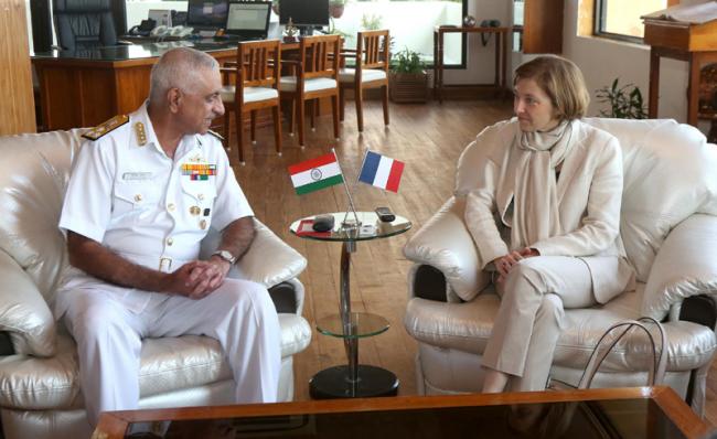 French Minister for Armed Forces Visit to Western Naval Command 