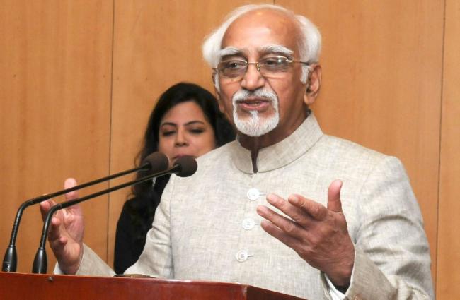 Poetry is thoughts that come from above: Vice President 