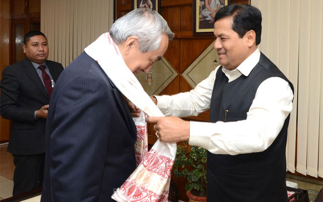 Japanese Ambassador to India meets Assam CM, discusses bilateral issues