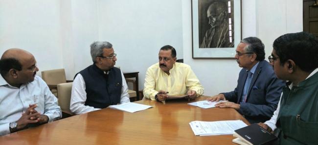 FICCI delegation meets Jitendra Singh, discusses possibilities of industrial collaboration in Space projects 
