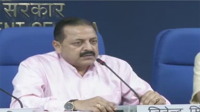 Dr Jitendra Singh interacts with students from Jammu & Kashmir 