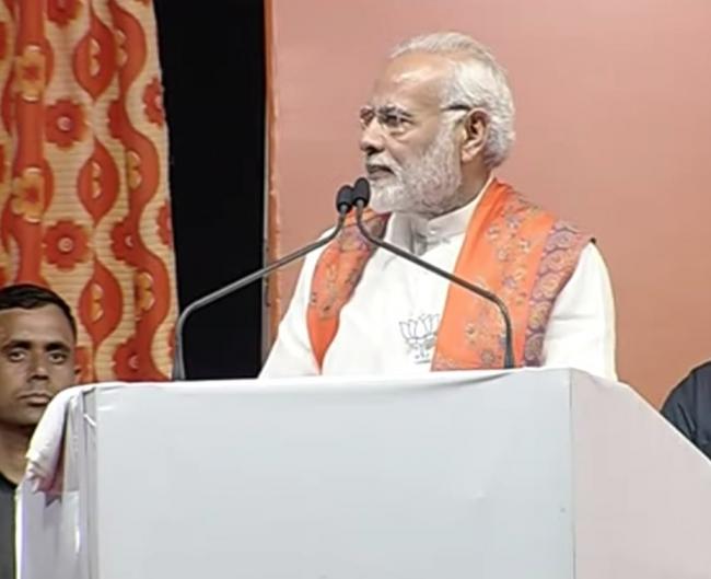 Why does ex-Pakistan Army leader wants Ahmed Patel as CM of Gujarat: Modi