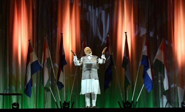 PM Modi addresses Indian community in Netherlands, calls diaspora country's pride