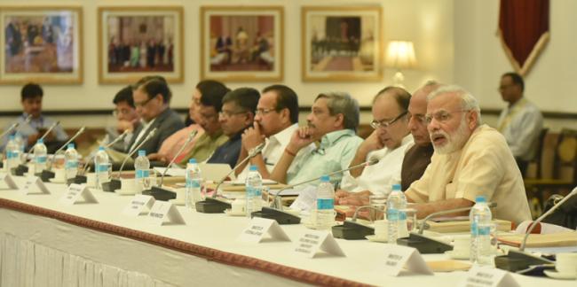 Cabinet reshuffle: PM Modi meets nine new ministers