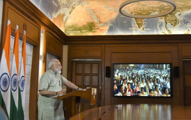 PM Modi joins centenary celebrations of Bharat Sevashram Sangha via video conference