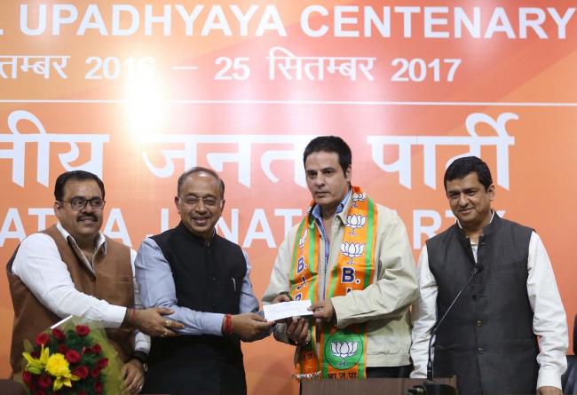 Actor Rahul Roy joins BJP
