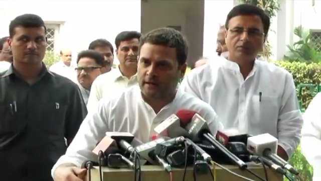 Rahul Gandhi calls note ban move of Centre as 'disaster'