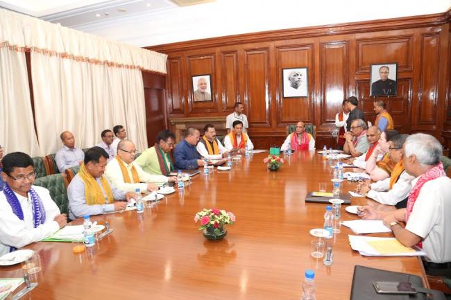 Rajnath says govt committed to equal development of all communities, tripartite talks held on Bodoland issues