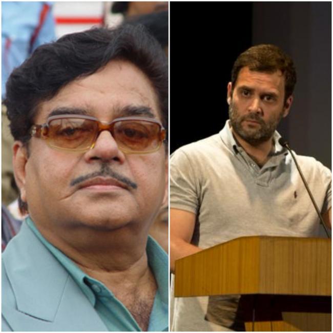 Rahul most deserving for post of Cong president: BJP MP Shatrughan Sinha 