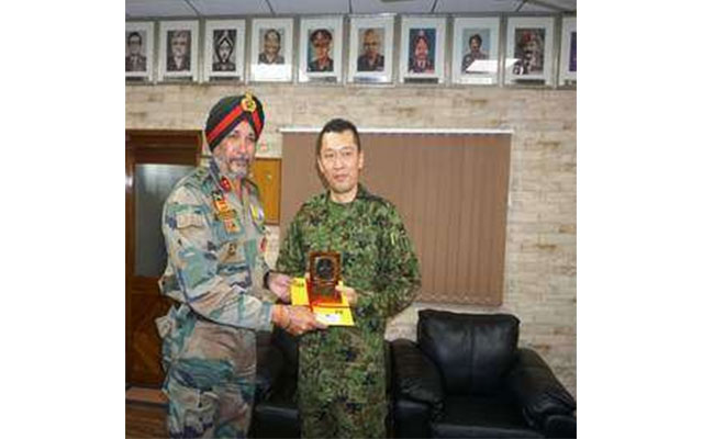 Japanese Self Defence Force delegation team visits CIJW School