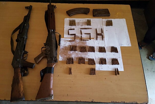 Huge cache of arms-ammu of GNLA recovered in Meghalaya