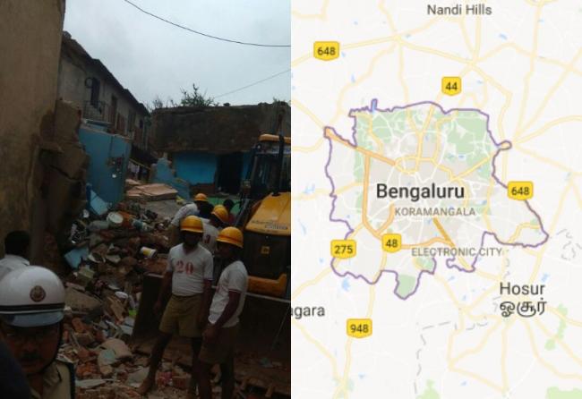 Bengaluru: Cylinder explosion triggers building collapse, three killed