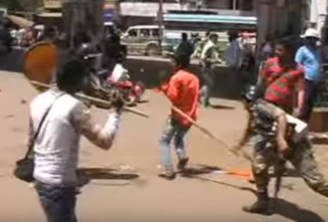 West Bengal: Police-religious group clash in Birbhum over Hanuman Jayanti rally