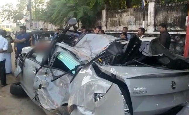 Kerala: Car crash kills one, injures three