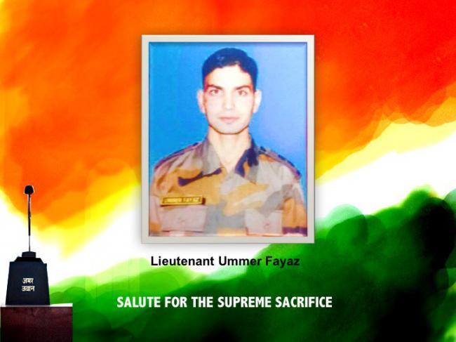 Ummer Fayaz laid to rest with full military honour