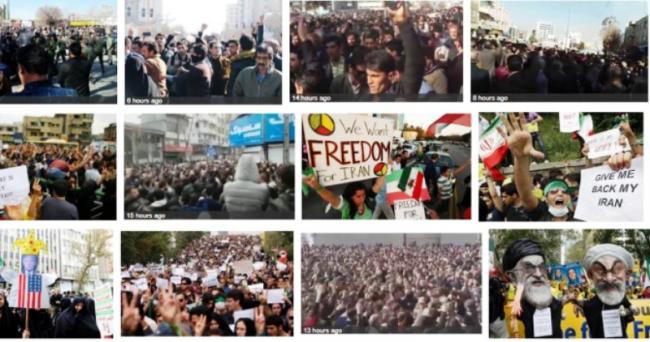 Anti-government demonstrations grip Iran, several arrested