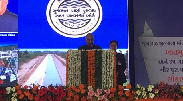 Gandhiji aimed at overall development of society and believed in the dignity of labour, says President Kovind at Mangrol, Gujarat 
