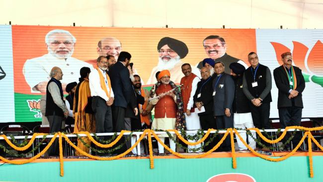Punjab: Narendra Modi campaigns, highlights his fight against corruption
