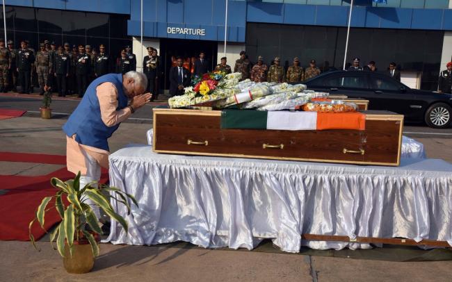 PM Modi pays tribute to martyrs