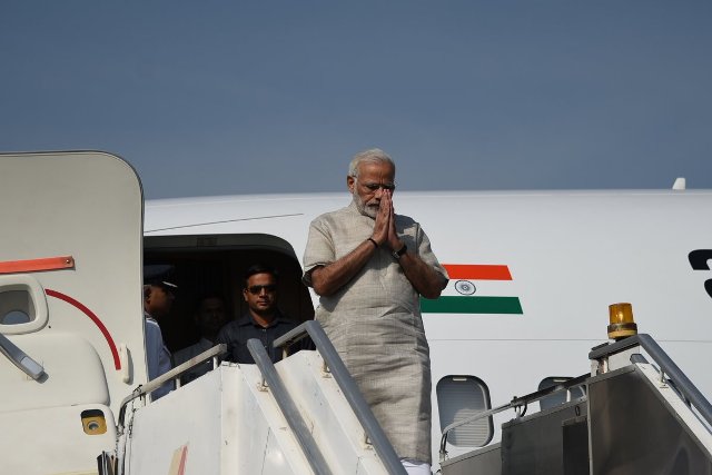 PM Modi reaches Jamnagar on two-day visit to Gujarat