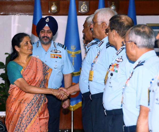 Defence Minister Nirmala Sitharaman inaugurates IAF Commanders' Conference in New Delhi 