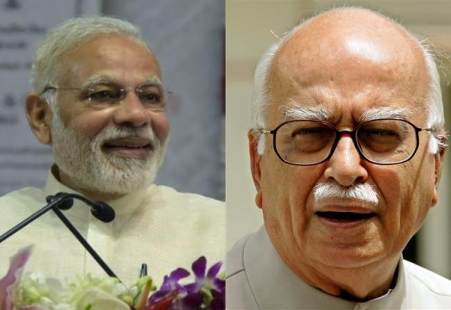 PM Modi greets LK Advani on his birthday, says BJP workers lucky to have his advice
