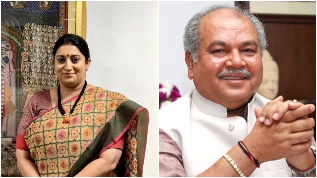 Irani gets additional charge of I&B, Tomar to look after Urban Development after VP election candidate Naidu resigns
