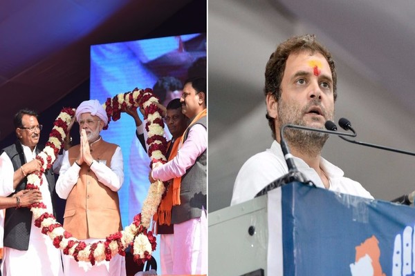 Modi-Rahul literal face-off in Gujarat poll campaigns today