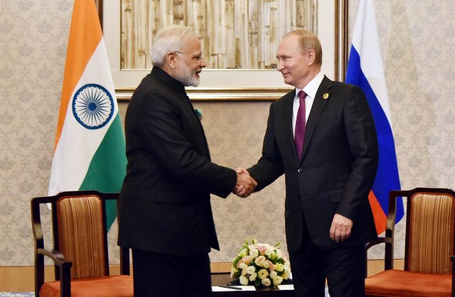 BRICS Summit: PM Modi meets Russian President Vladimir Putin