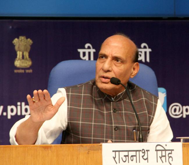 Rajnath Singh chairs high level meeting to review LWE situation in Chhattisgarh 