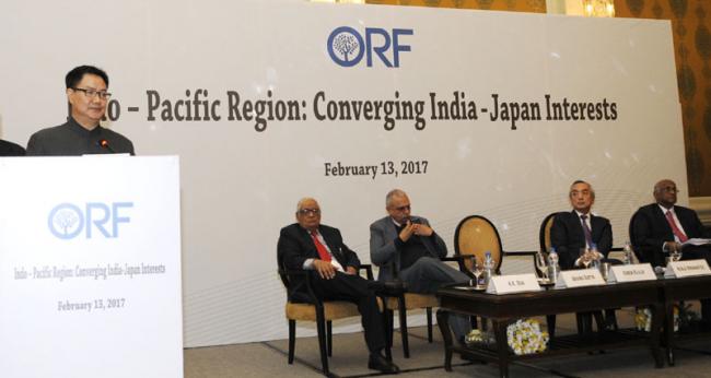 Kiren Rijiju addresses seminar on â€˜Indo-Pacific Region: Converging India-Japan interestsâ€™ 