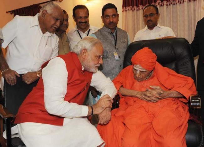 PM Modi greets Sivakumar Swamy on birthday