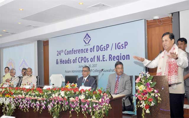 Sonowal inaugurates 24th conference of DGsP, IGsP of NE