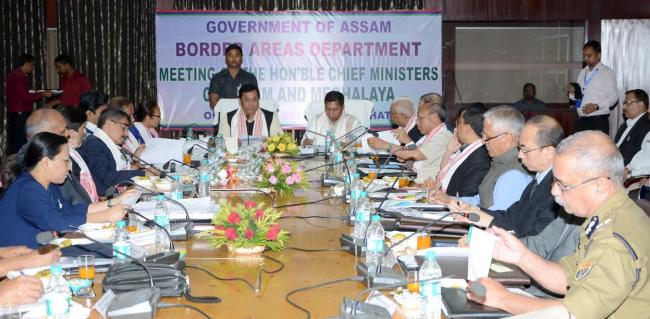 After 7 years CM-level talks between Assam and Meghalaya held in Guwahati