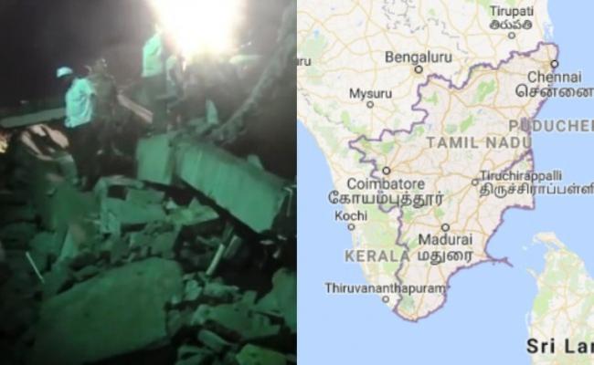 At least eight killed as building collapses in Tamil Nadu