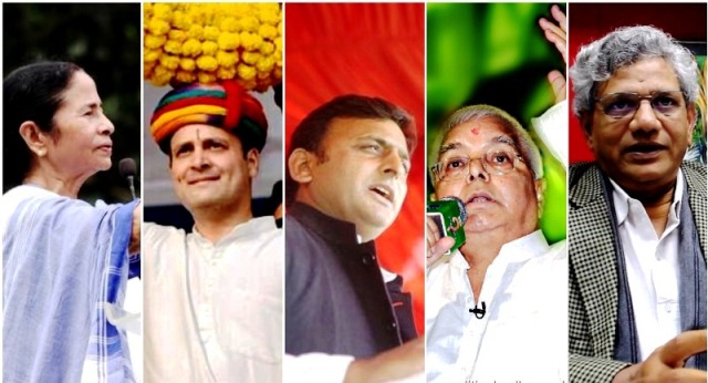 Can a rainbow coalition of disparate opposition forces challenge BJP in 2019?