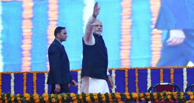 Redevelopment project of Gandhinagar railway station: PM Modi performs 'bhomipujan' 