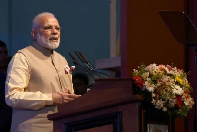 Biggest challenge to sustainable world peace is hate and violence: Modi By Shanika Sriyananda