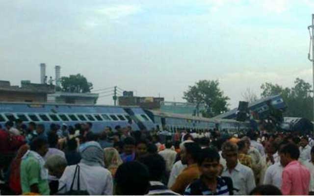 Puri-Haridwar-Kalinga Utkal Express derails in Uttar Pradesh, Railway Minister monitoring situation 