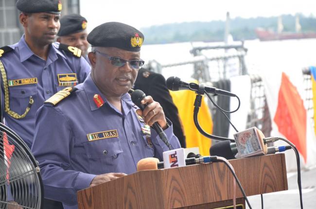 Nigerian Navy chief Vice Admiral Ibok-Ete Ekwe Ibas visiting India