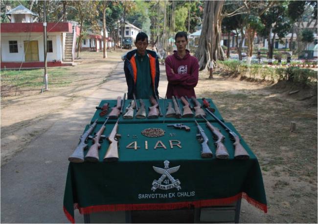 Assam Rifles nab two arms fabricators along with arms-ammunition in Nagaland