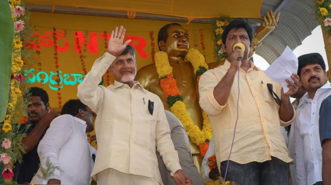 Chandrababu Naidu holds bicycle rally in Andhra Pradesh over special status demand